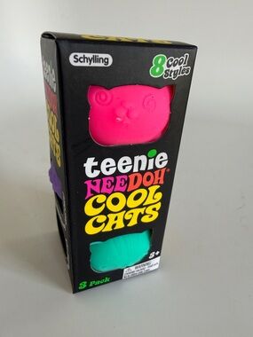 NeeDoh Teenie cool cats 3 pack!